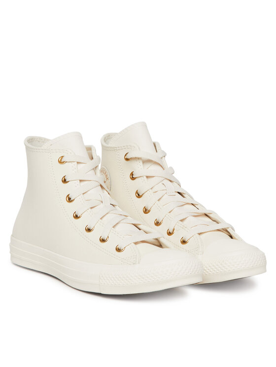 Тканевые кроссовки Chuck Taylor All Star Gold Luxe A10709C Converse, бежевый — фото 2