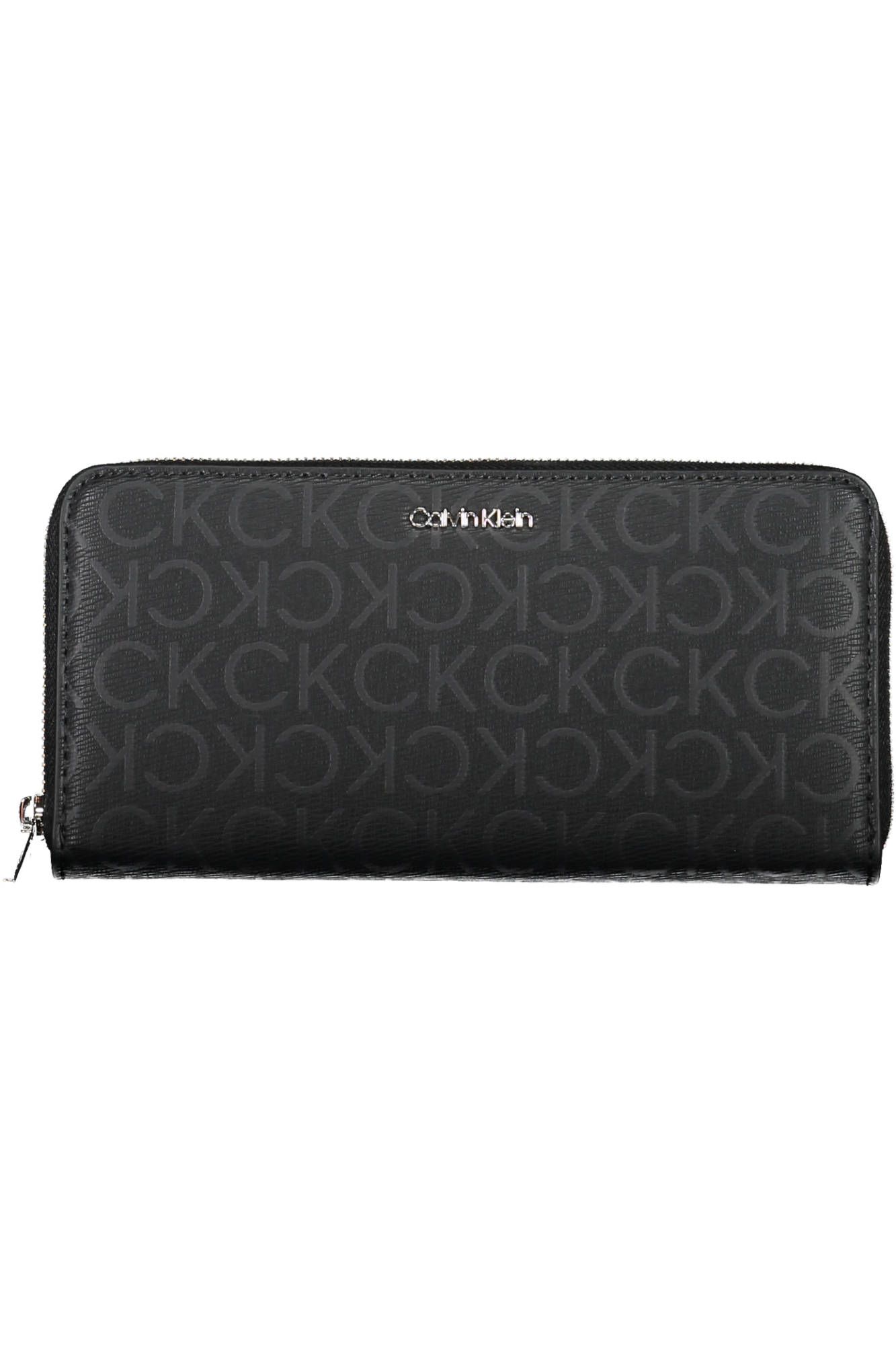 

Черный женский кошелек из полиэстера Calvin Klein