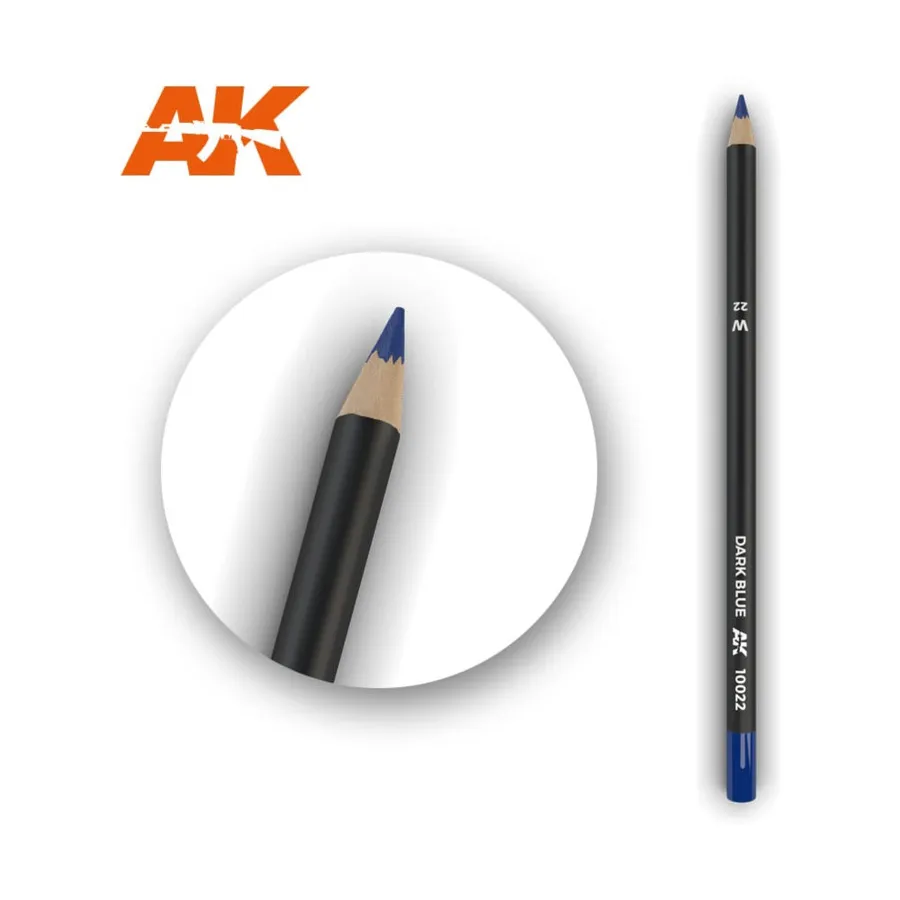 

Темно-синий карандаш для выветривания, Weathering Pencils (AK-Interactive)