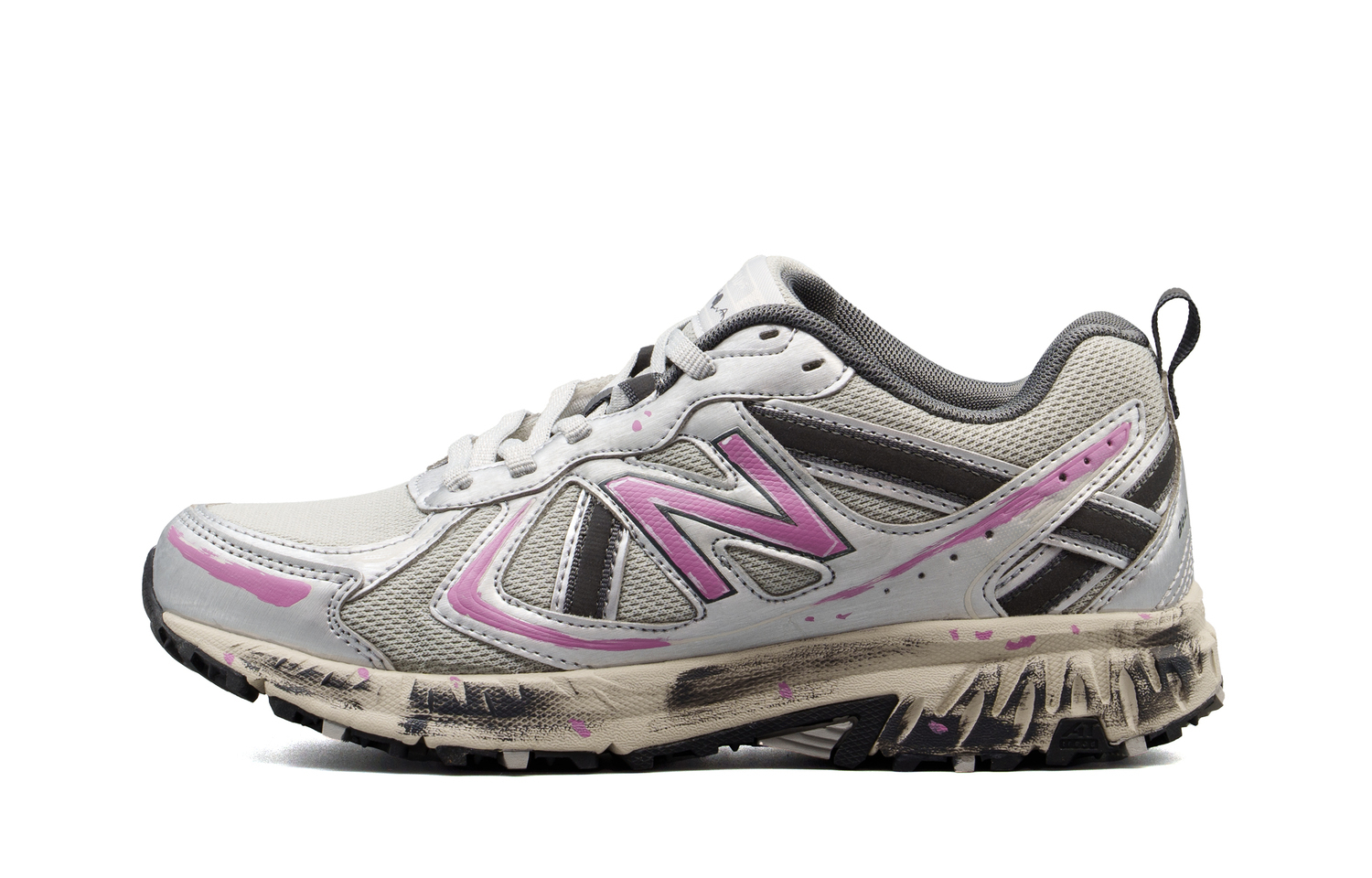 

NB 410 V5 устойчивые к истиранию дышащие низкие кроссовки для бега унисекс New Balance, розовый