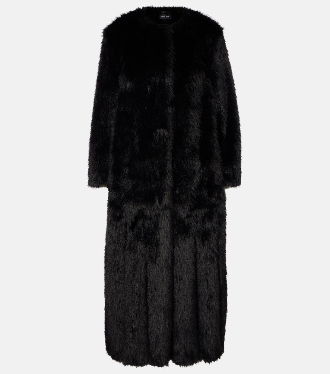 

Пальто с поясом Simone Rocha, черный