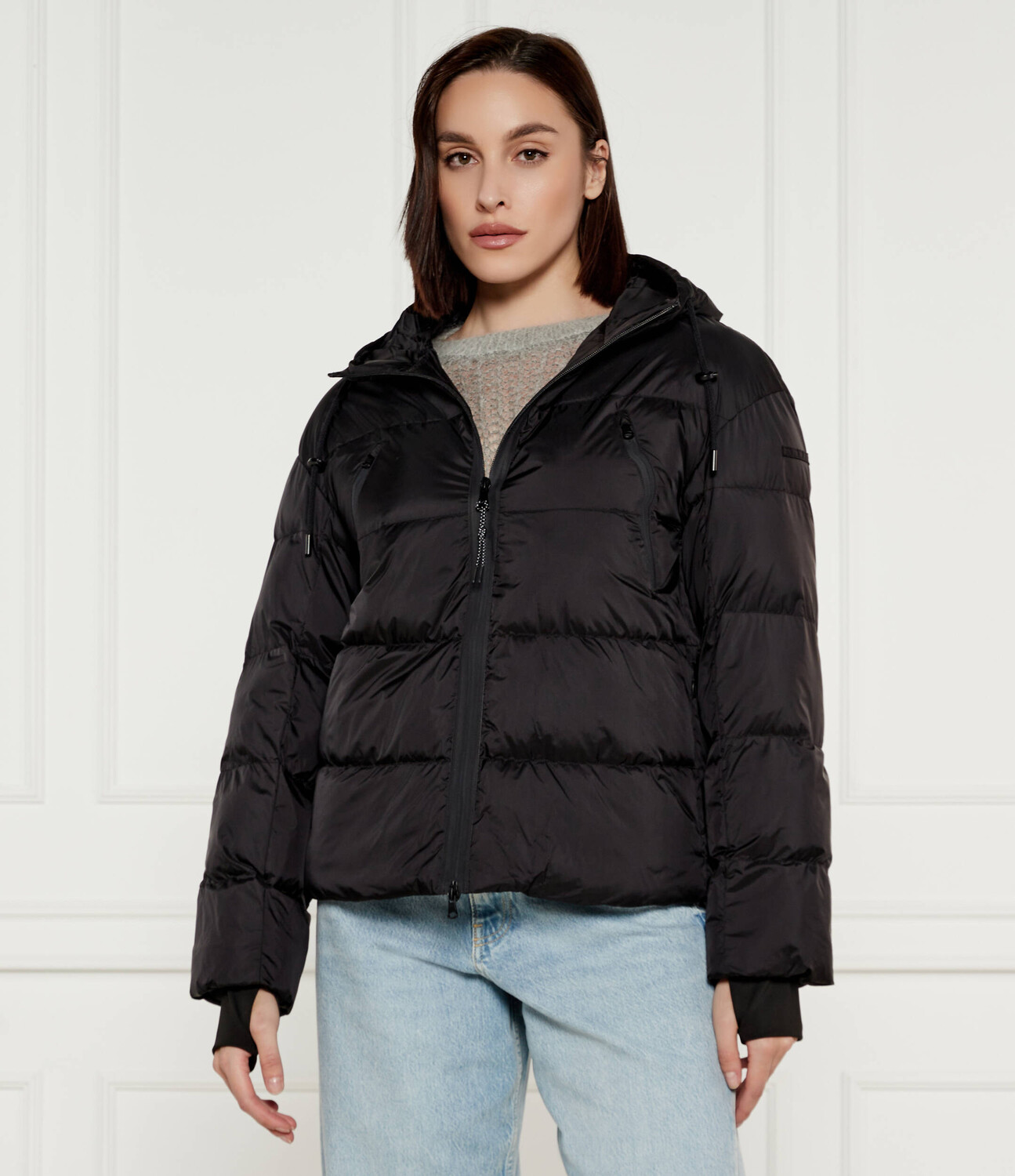 

Куртка Max Mara Leisure Candia Regular Fit, черный