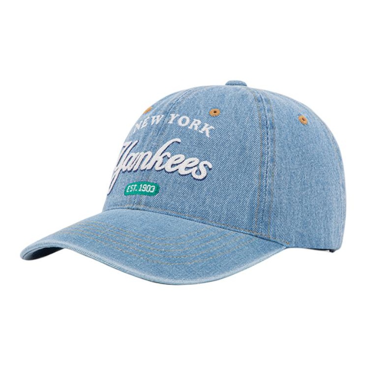 

MLB Бейсболка унисекс светло-голубая серая кремовая, Light Blue