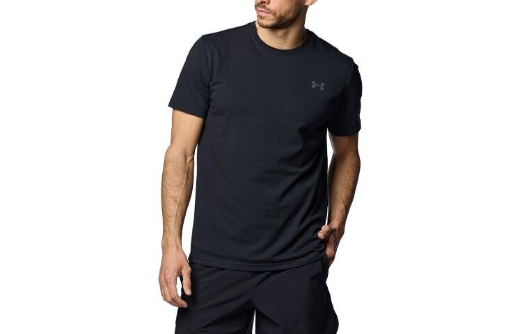 

Футболка мужская черная Under Armour, черный