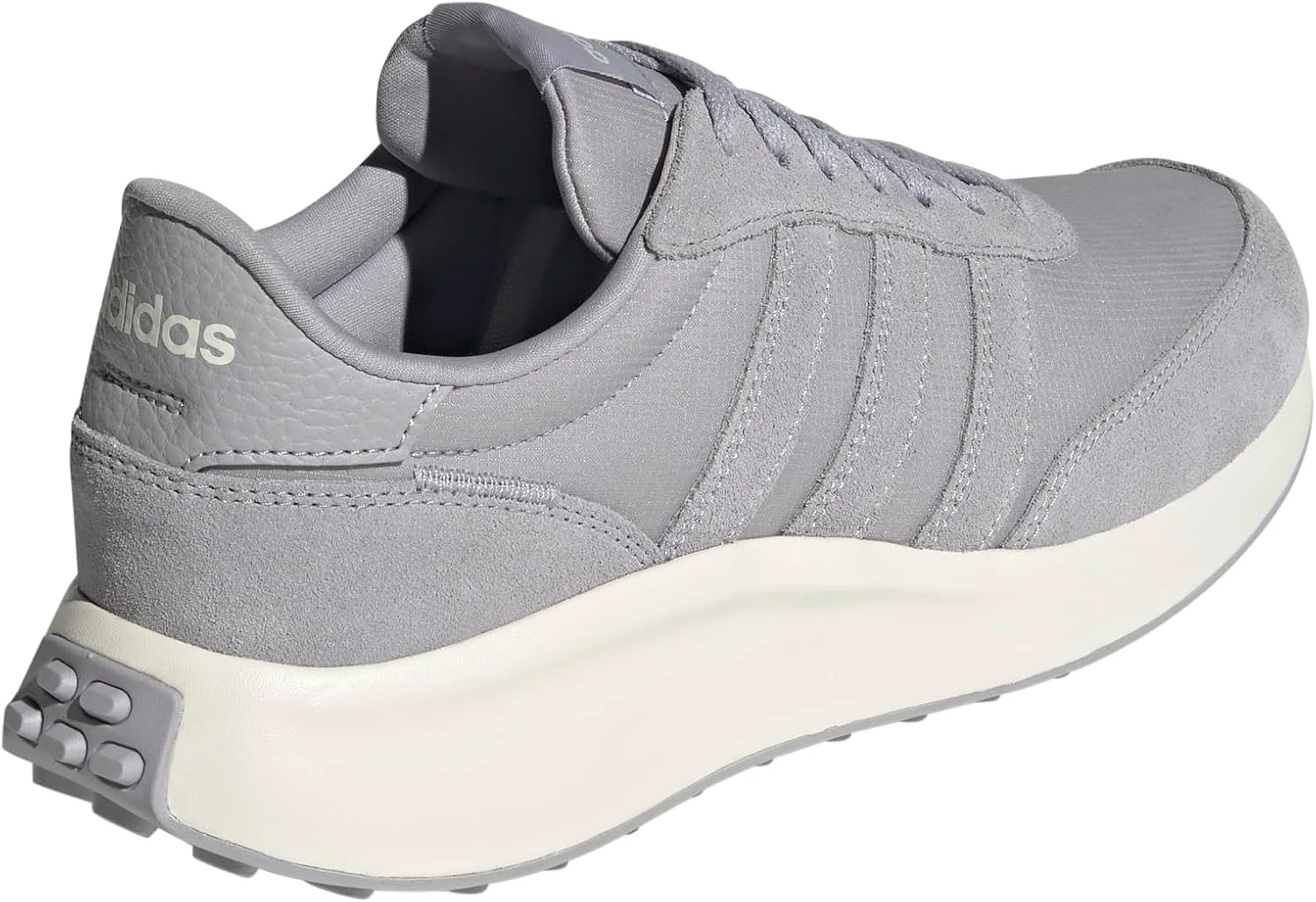 Кроссовки Adidas Originals Men's Run 70S на шнуровке, серый/белый — фото 4