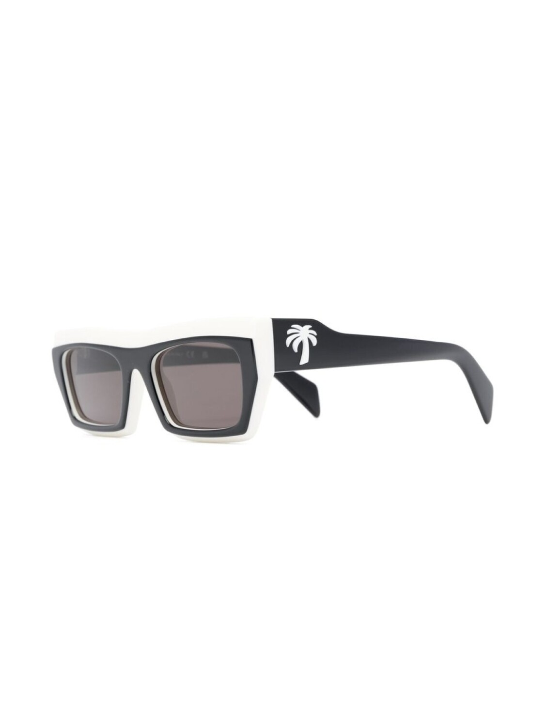 

Palm Angels Eyewear солнцезащитные очки Empire в прямоугольной оправе, черный