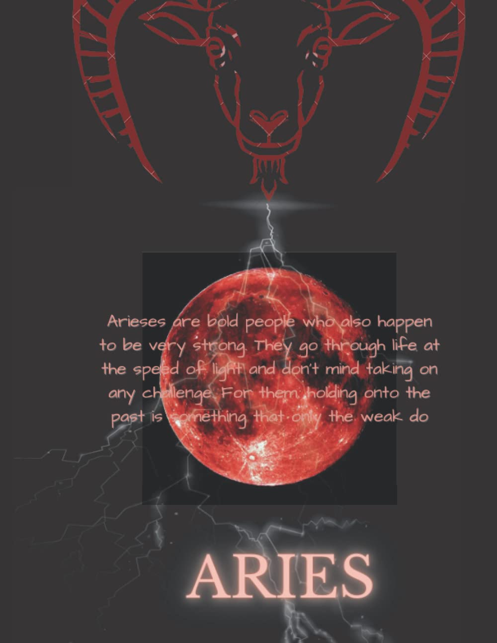 

Notebook Zodiac: Aries Notebook 8.5 x 11 inche - 110 striped page || Black and Stylish Cover /Dotted Notebook/Journal (Independently published)