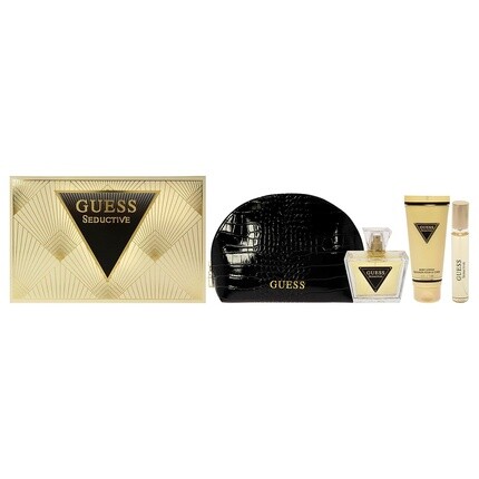 

Seductive 2,5 унции Edt спрей 0,5 унции Edt спрей 3,4 унции лосьона для тела в упаковке для женщин, Guess