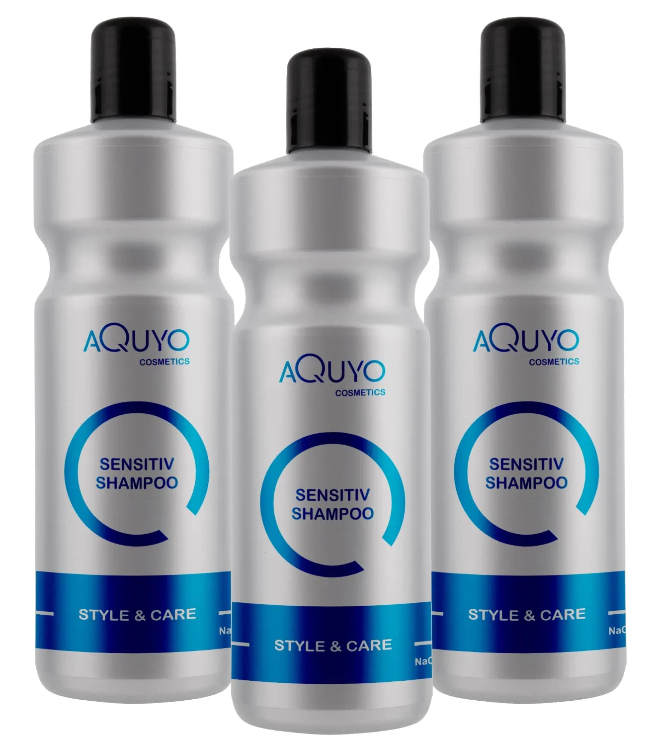 Шампунь Style & Care Sensitive для сухой, чувствительной и зудящей кожи головы, 3 x 1000 мл Aquyo Cosmetics