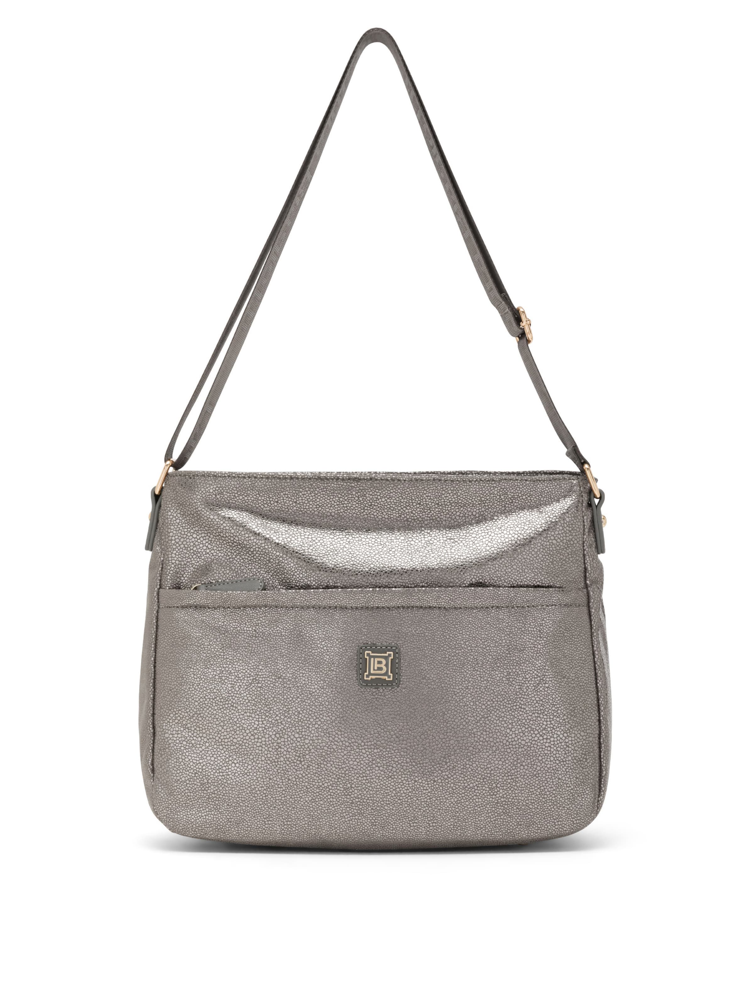 

Laura Biagiotti Сумка через плечо 'Tapiro 12' в сером цвете