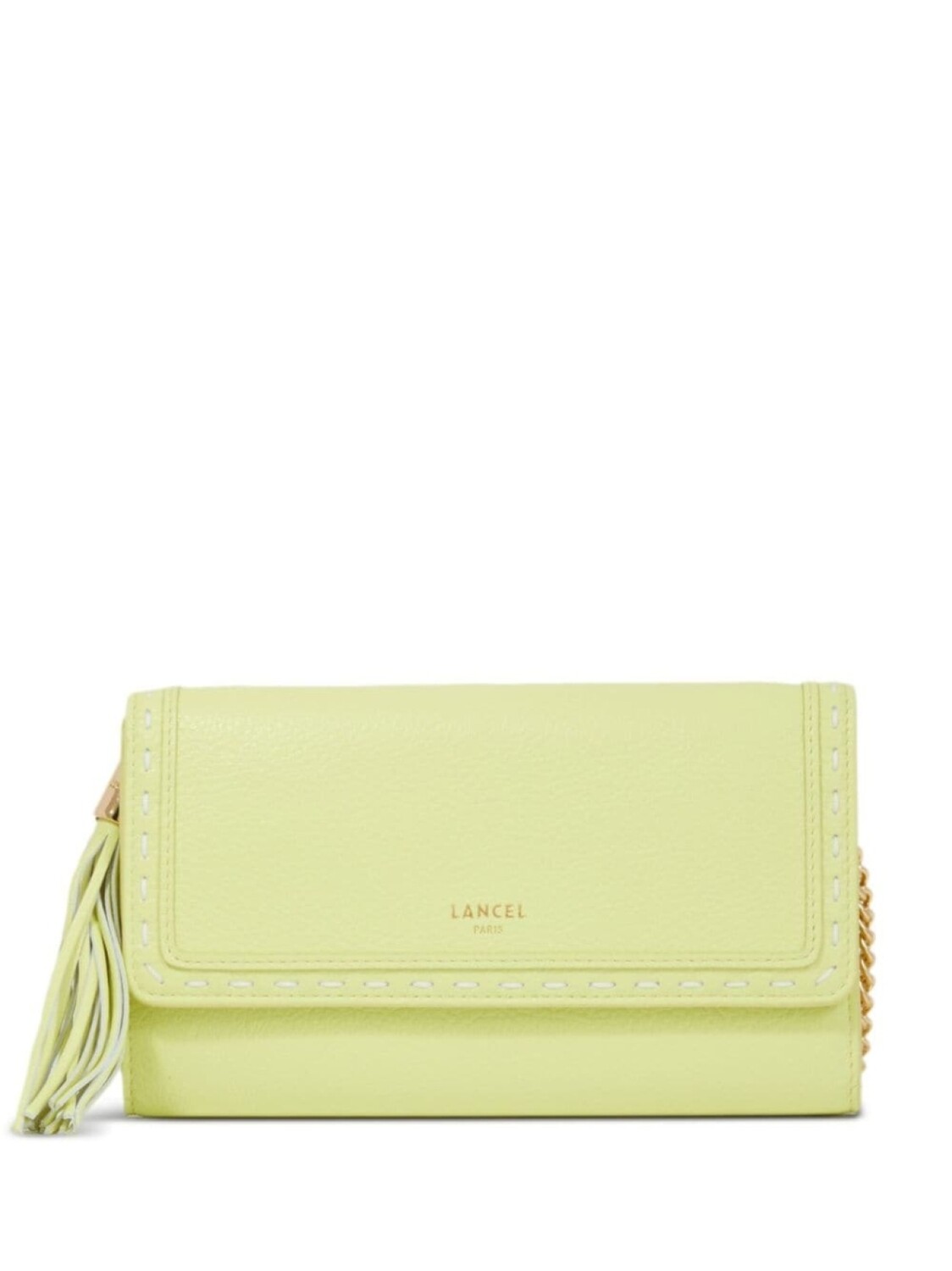 

Кошелек с цепочкой Lancel, зеленый