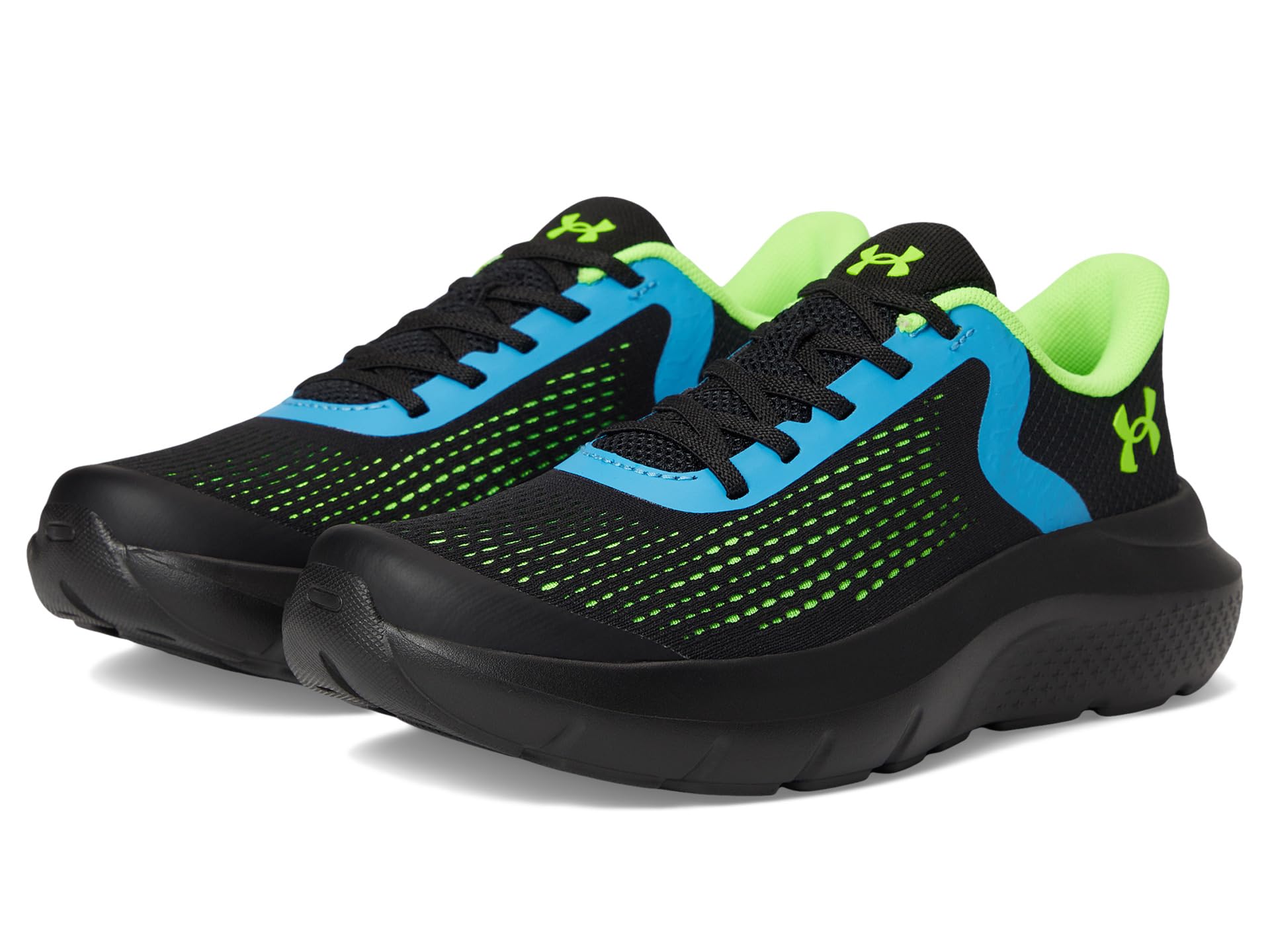 

Кроссовки Under Armour Kids Rogue 4 Alternate Lace, цвет Black/Hyper Green/Hyper Green