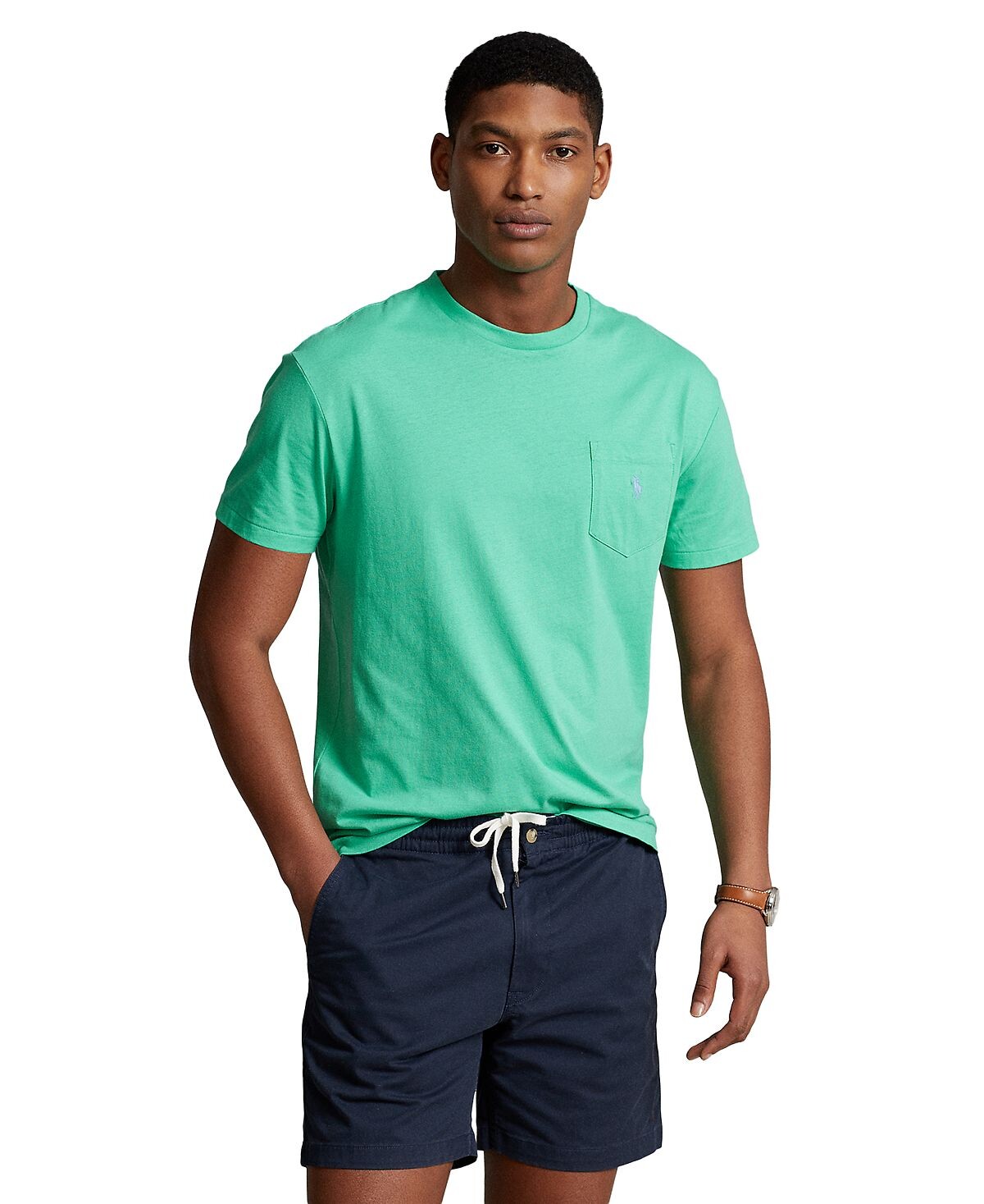 

Мужская футболка классического кроя из джерси с карманами Polo Ralph Lauren
