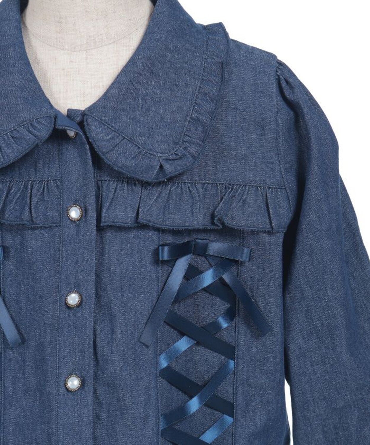 Комбинезон на шнуровке Axes Femme Kids, Indigo — фото 4