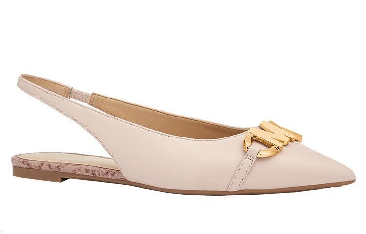 Туфли женские повседневные Women's Casual Shoes Women's Nude Pink Michael Kors — фото 4