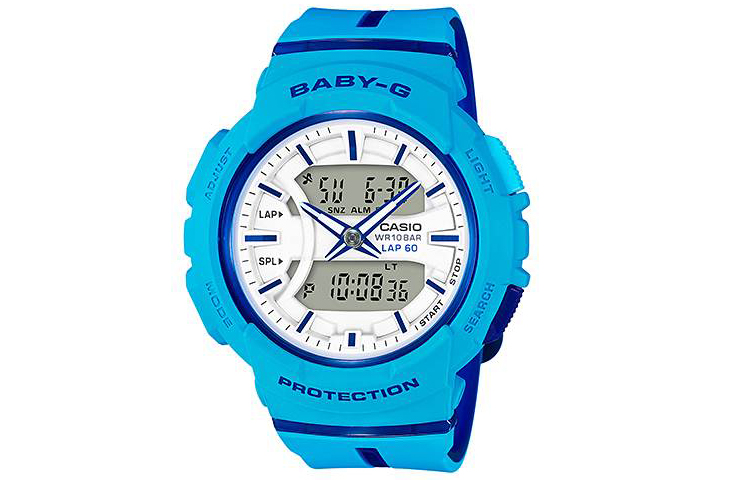 

Женские часы BABY-G белые BGA-240L-2A2DR CASIO