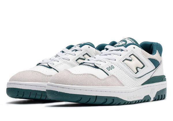 Кроссовки 550 New Balance, белый — фото 3