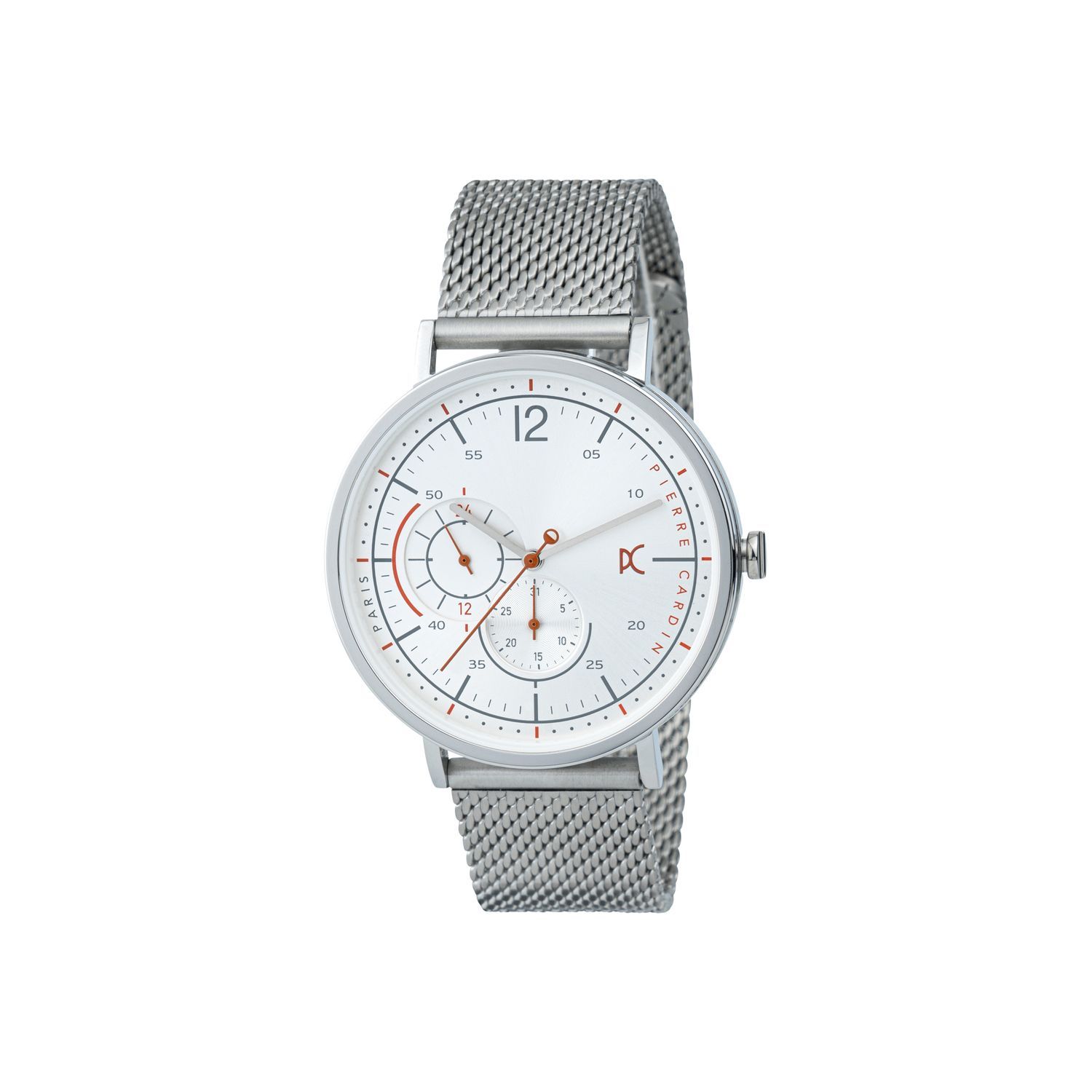 

Серебряные мужские часы Pierre Cardin