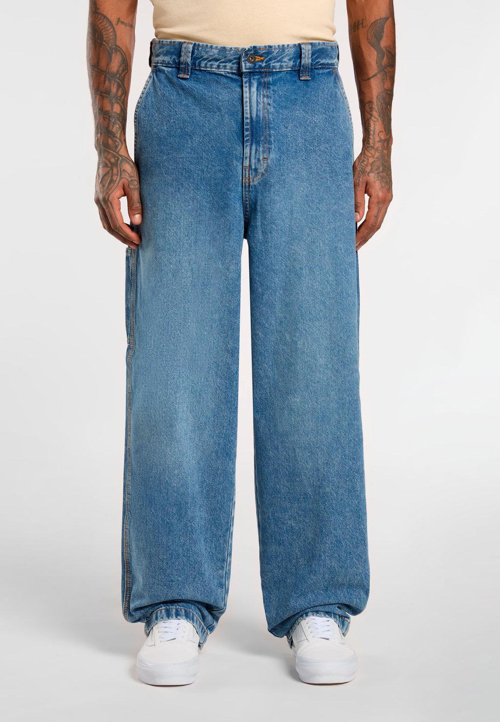 

Мешковатые джинсы MADISON BAGGY FIT Dickies, цвет Rinsed Blue W Fade