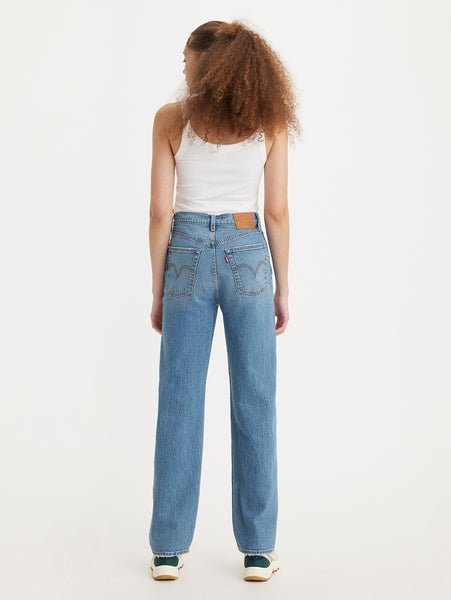 Прямые джинсы RIBCAGE, цвет индиго Levi's, Medium Indigo - Worn In — фото 4