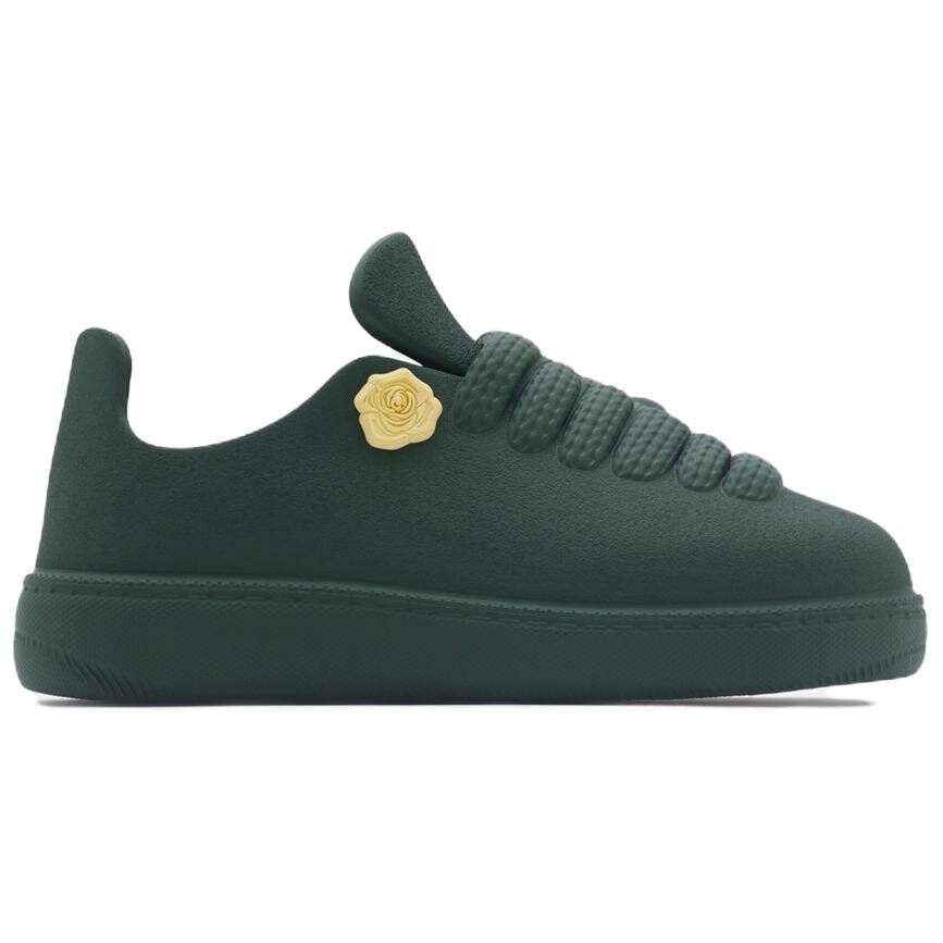 Кроссовки Burberry Skateboarding Shoes Women's Low-top Green, зеленый — фото 2