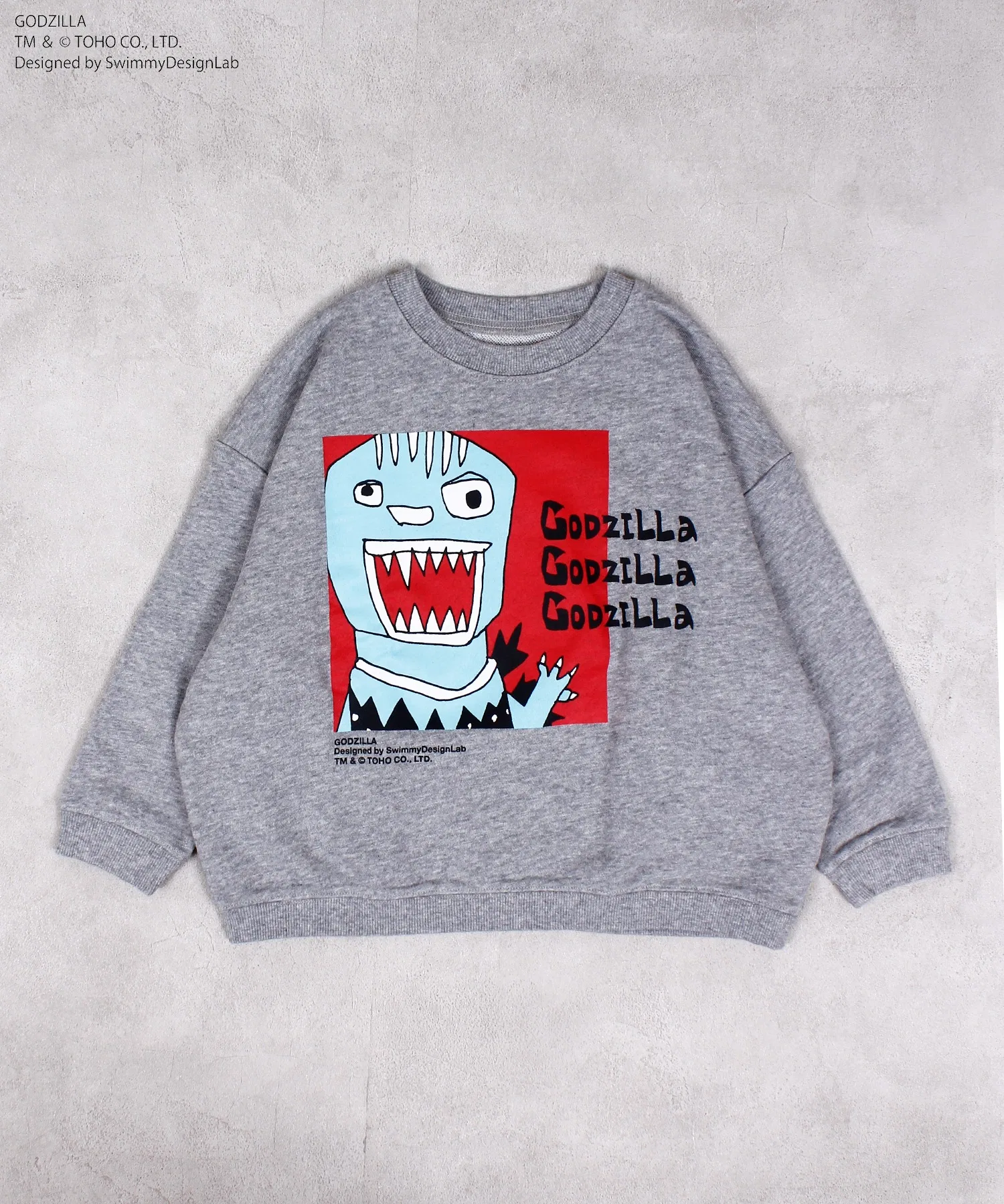 [Swimmy Design Lab x Godzilla] Эксклюзивная толстовка с принтом