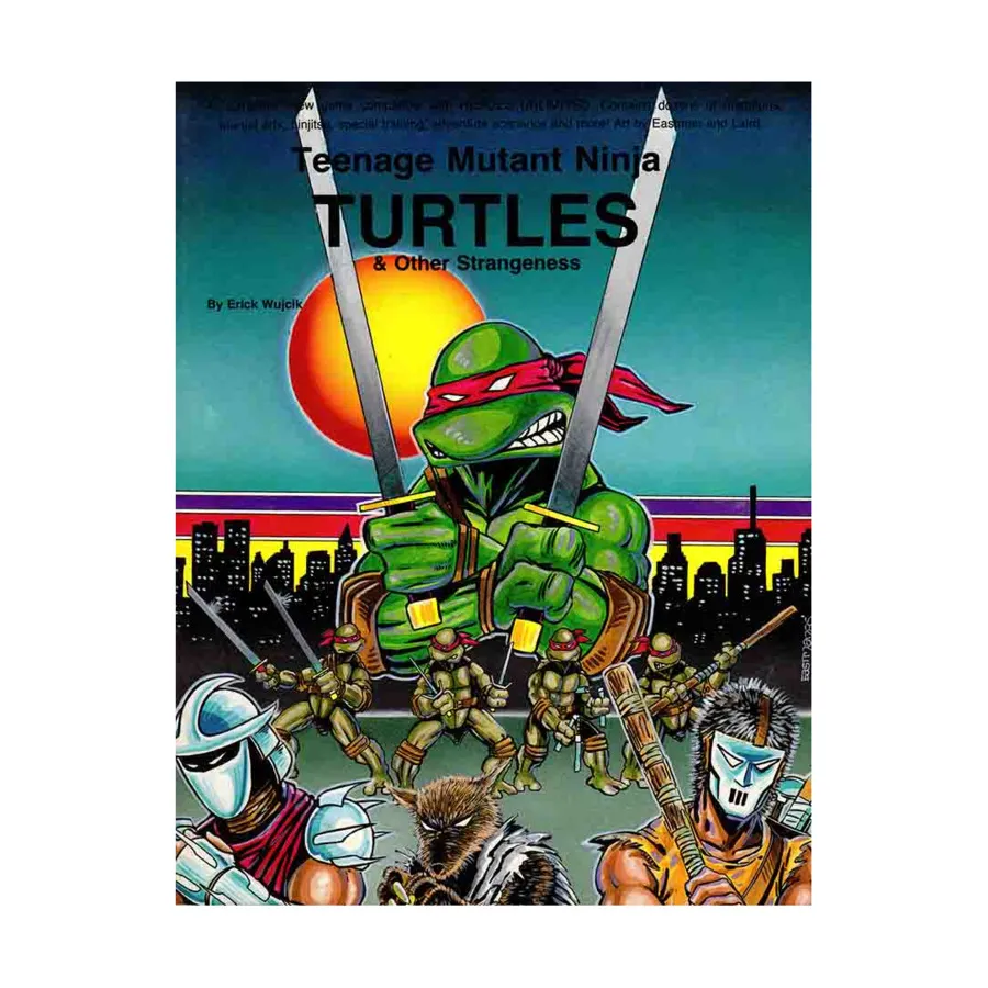 

Teenage Mutant Ninja Turtles & Other Strangeness, Teenage Mutant Ninja Turtles (Palladium), мягкая обложка