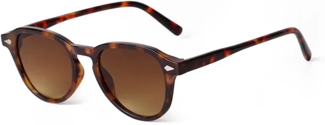 

Женские солнцезащитные очки с прозрачными серыми заклепками, дизайнерские ретро-очки в черепаховой оправе, мужские солнцезащитные очки с защитой от УФ-излучения UV400 SZVVBKK, 6