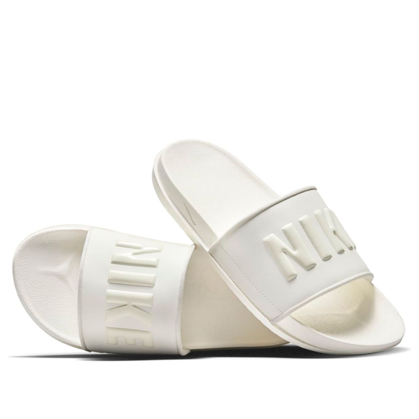 Слипоны (WMNS) Nike Offcourt Slides 'Sail' BQ4632-111, бежевый — фото 3