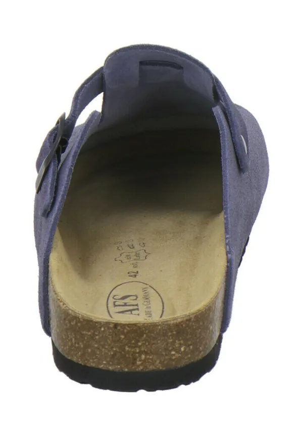Сабо Afs Schuhe, Navy Reptil — фото 4