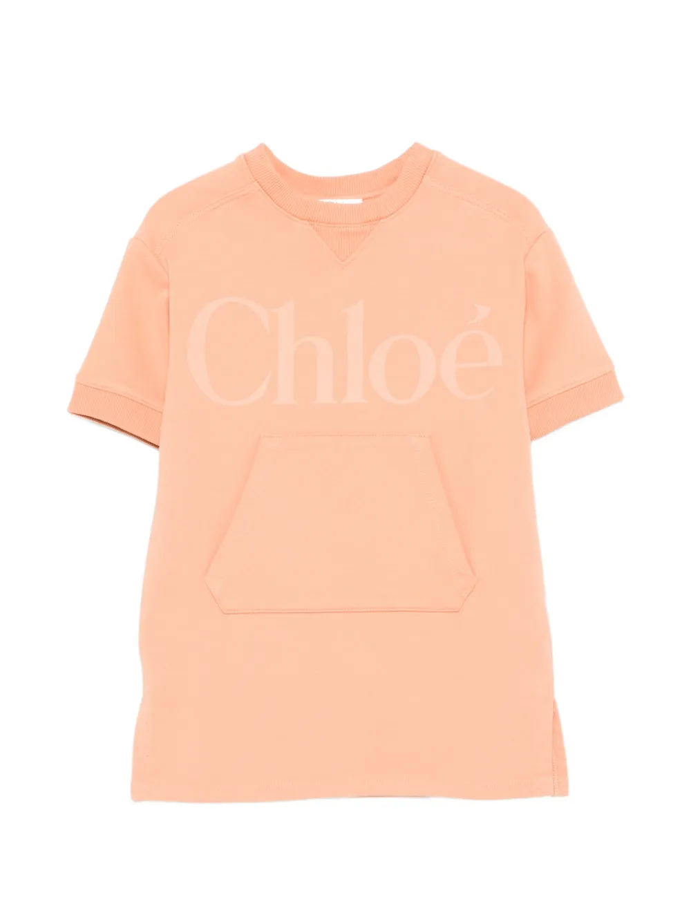 

Платье с логотипом Chloe Kids, оранжевый