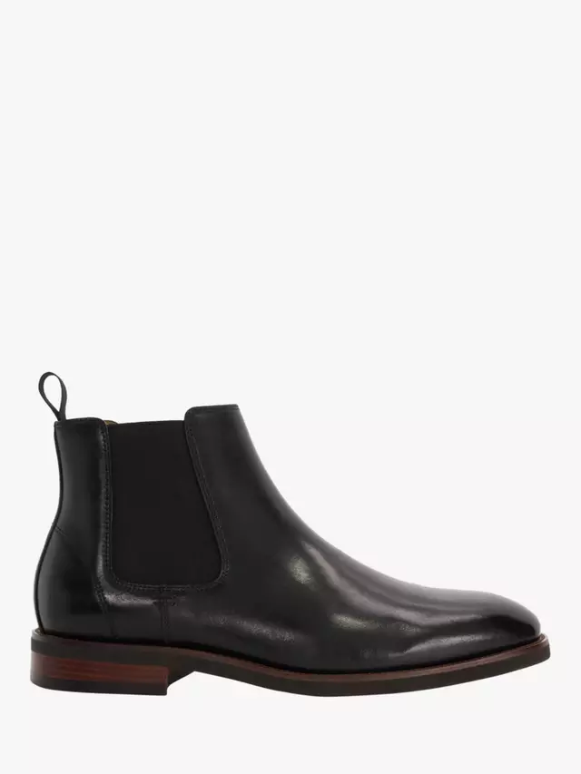 

Ботинки Dune Maxton Leather Chelsea, черный