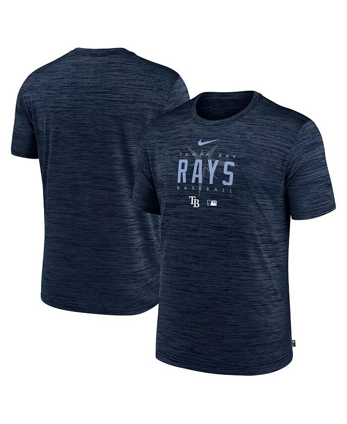 

Мужская темно-синяя футболка Tampa Bay Rays Authentic Collection Velocity Performance Practice Nike