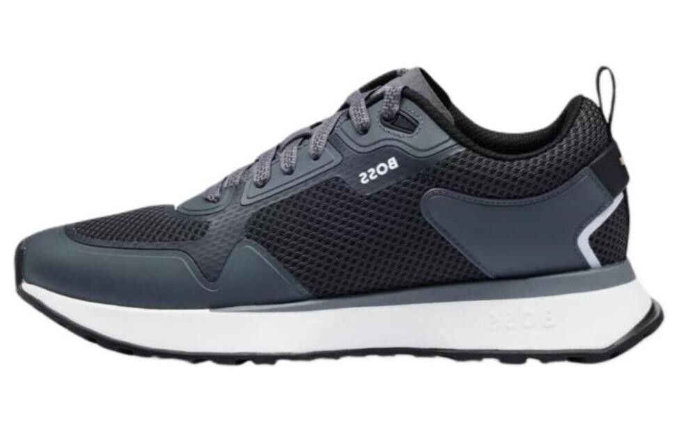 

Кроссовки BOSS Panelled Mesh Sneakers, черный
