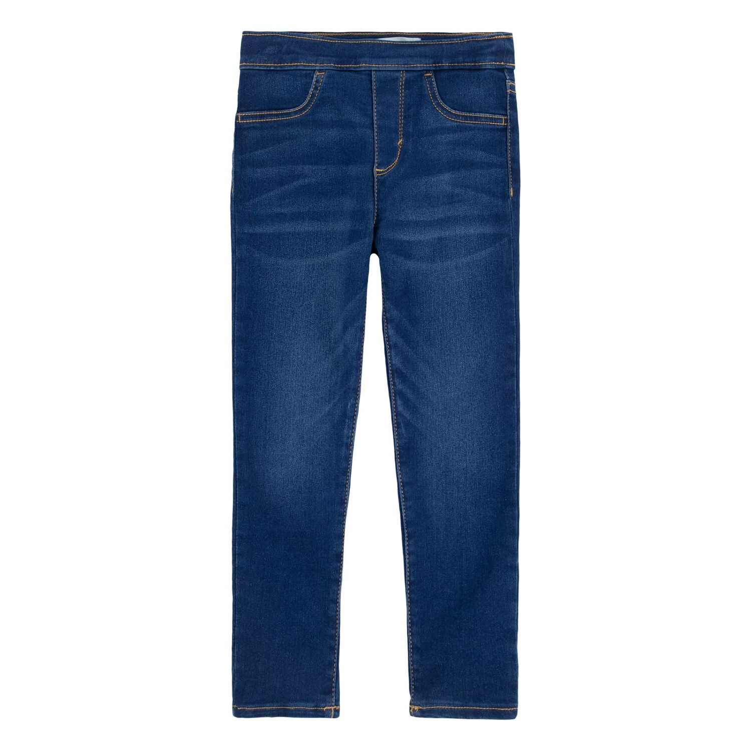 

Джеггинсы из эластичного денима для девочек 4–6x без застежки Levi's Levi's, черный