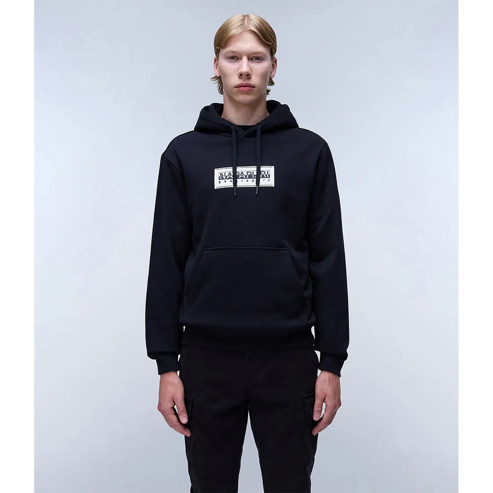 

Худи Napapijri Box Logo, черный