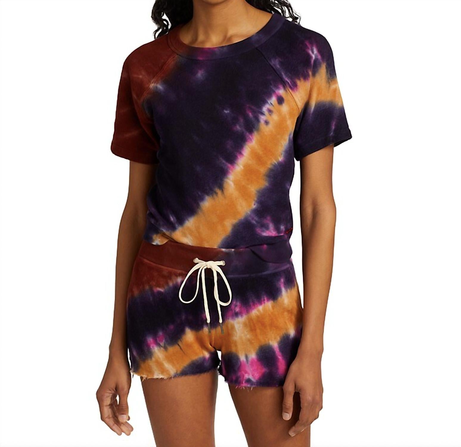 

Футболка-свитшот Colby в оттенке Sherbert Haze Tie-Dye n:philanthropy