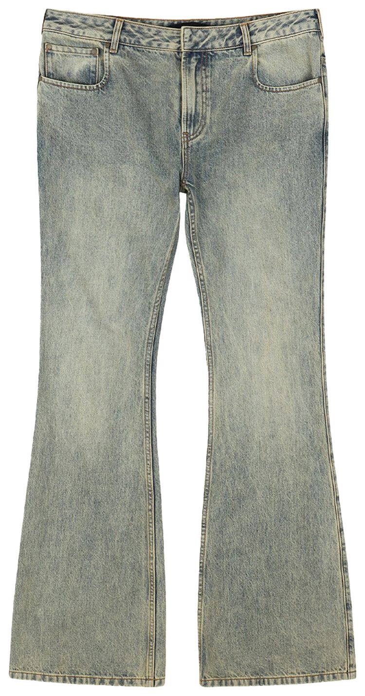 

Джинсы Entire Studios Slim-Flared Jeans 'Surface Wave', синий