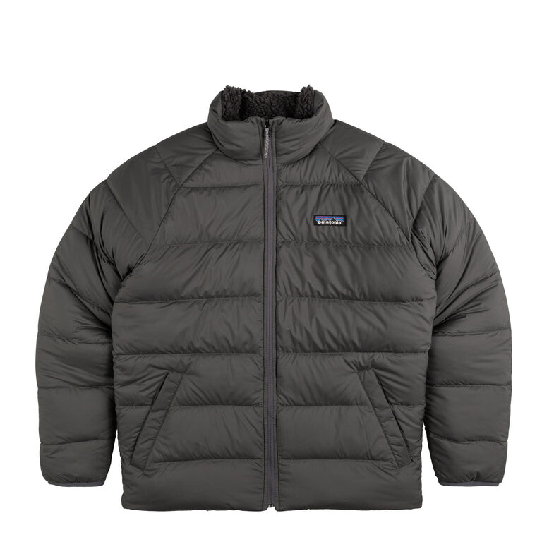 

Пуховик reversible silent down jacket Patagonia, серый
