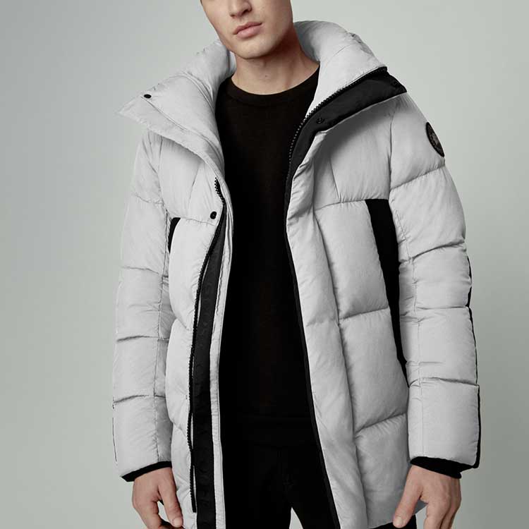 Куртка пуховая Osborne Series мужская морозно-серая Canada Goose — фото 3
