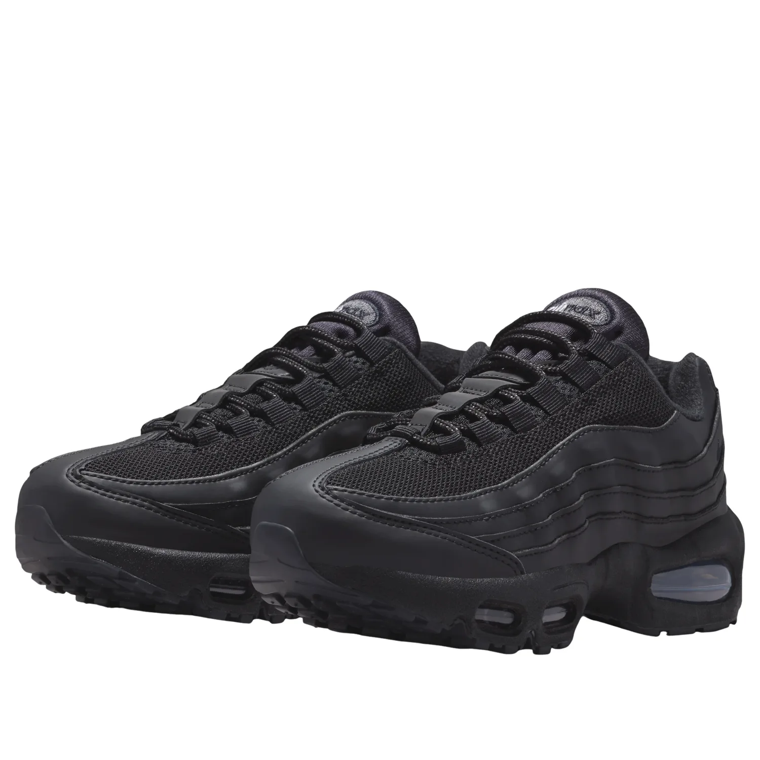 Кроссовки детские Nike Air Max 95 Big Bubble, чёрный — фото 3