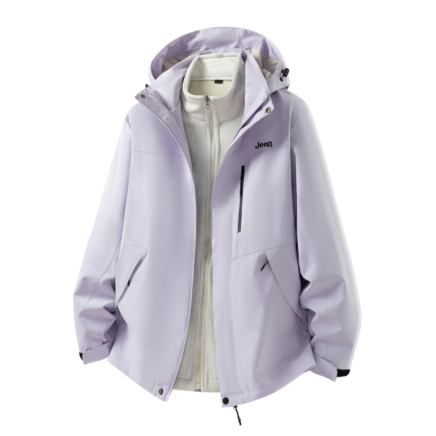 

Jeep Куртка из коллекции Leisure Unisex, Lilac (Fleece Liner+Shell Clothing Sets)