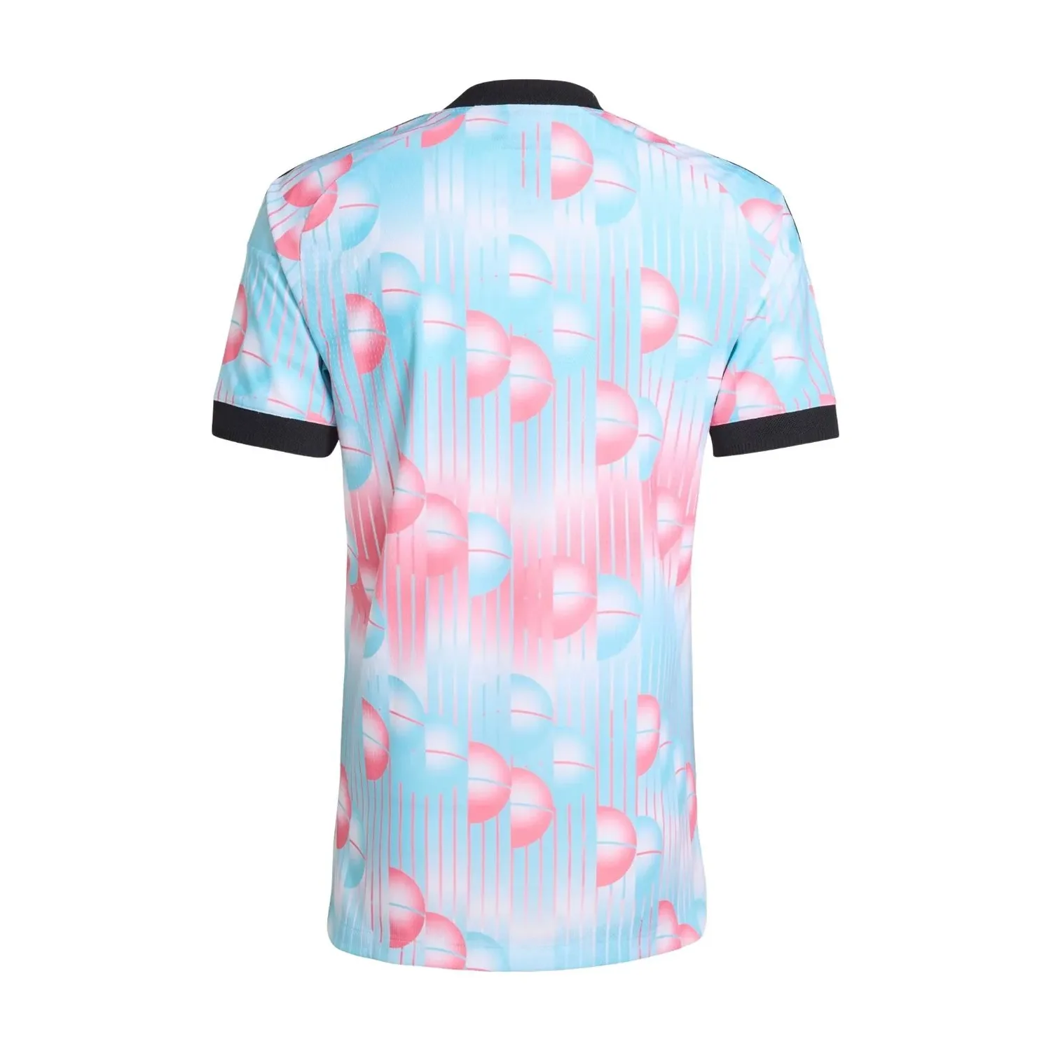 Футболка сборной Бельгии Adidas 26 Away Authentic Jersey 'Frozen Blue Black', мультиколор — фото 2