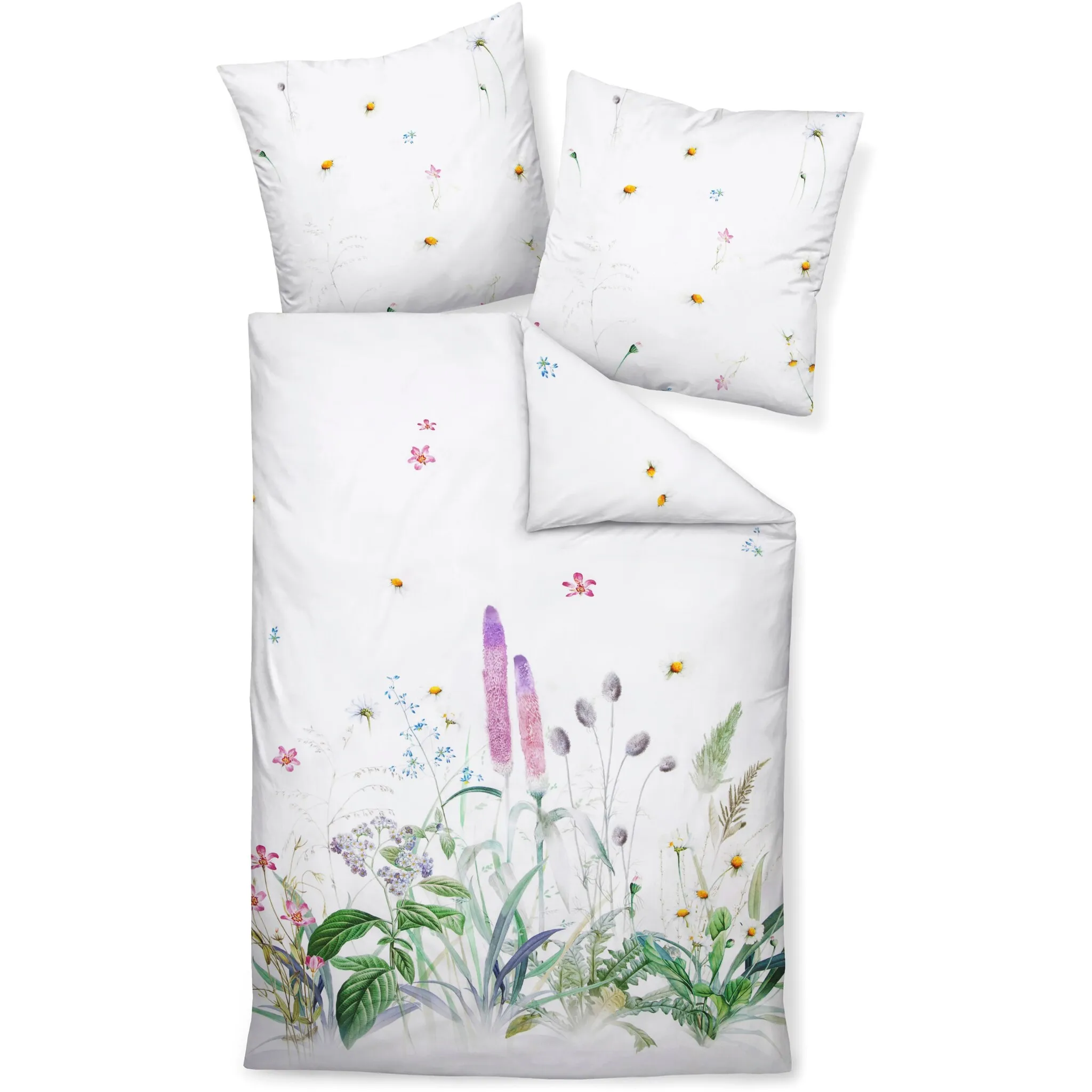 

Постельное белье Janine «модерн арт С42127-09 155х200, 80х80», на молнии, цвет multicolor
