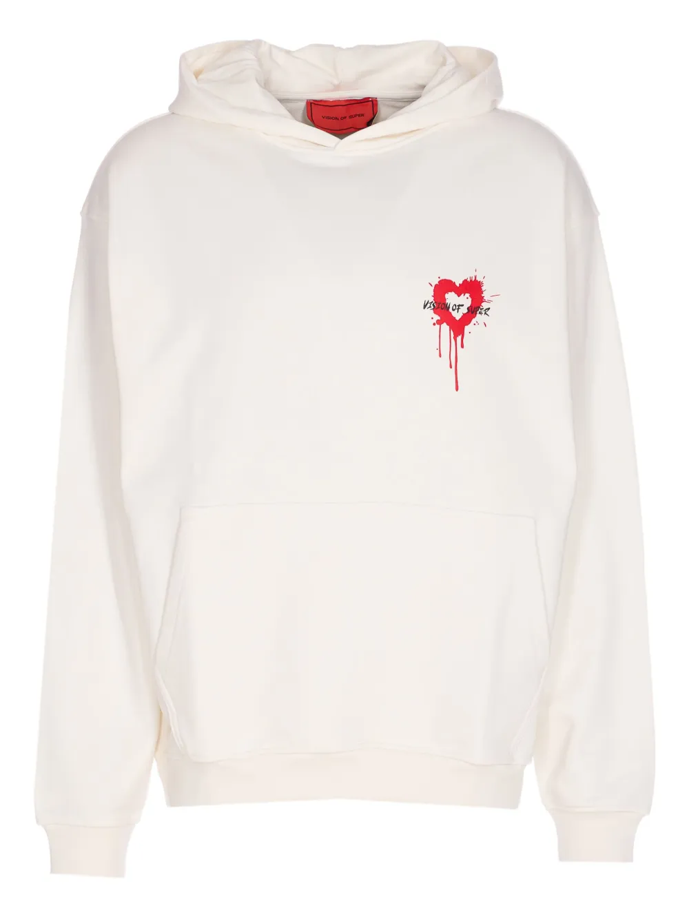 

Толстовка с принтом в виде сердца Vision Of Super, белый