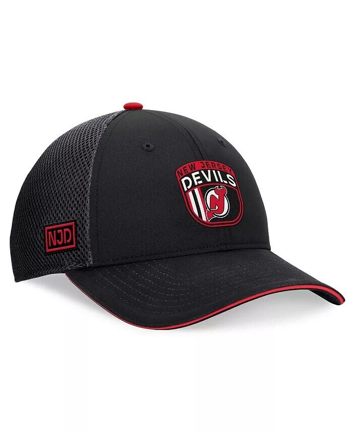 

Мужская черная регулируемая кепка New Jersey Devils для драфта НХЛ 2024 года на сцене Trucker Fanatics, черный