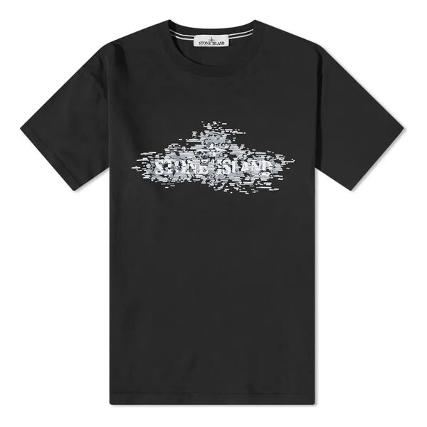 

Футболка institutional two graphic t-shirt 'black' Stone Island, черный