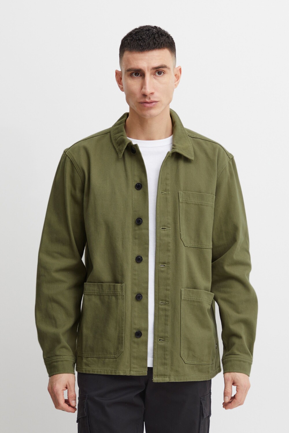

Куртка !SOLID Kurzjacke SDVand overshirt 21106230, зеленый