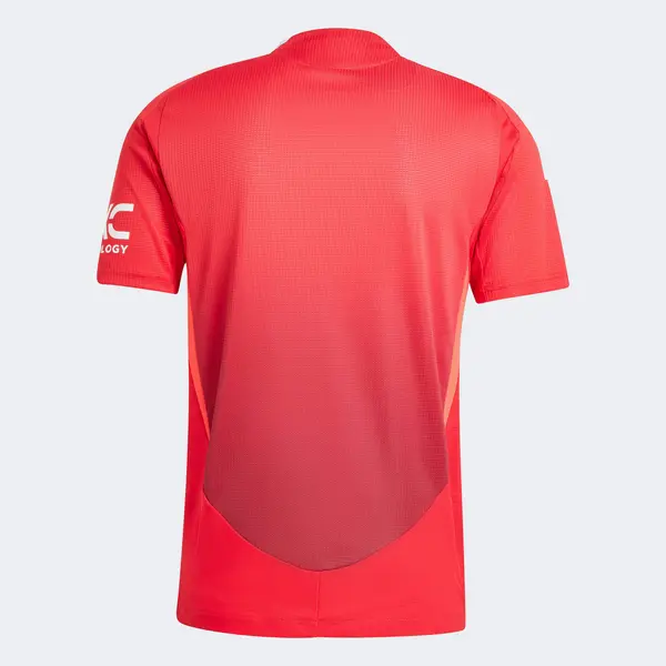 Футболка manchester united 24 25 подлинные домашние футбольные майки азиатские размеры Adidas, красный — фото 2