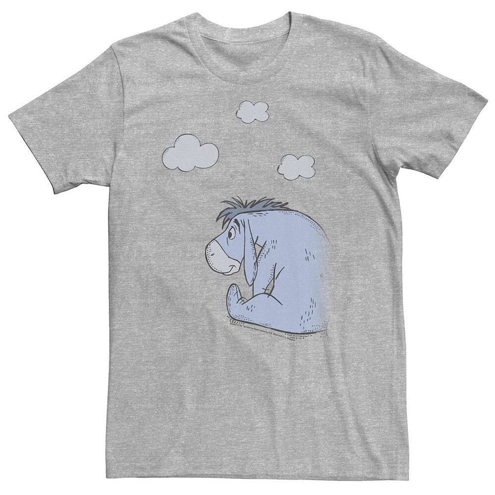 

Футболка Disney's Winnie The Pooh Eeyore Big & Tall In The Clouds, цвет Athletic Heather